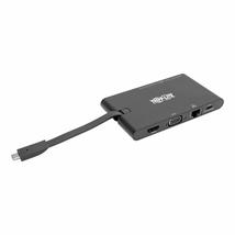 Tripp Lite USB-C Docking Station Hub, 4K @ 30 Hz HDMI, VGA, Gigabit Ethernet Por - £76.13 GBP