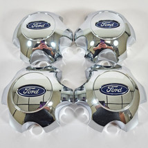 2009-2014 Ford F150 # 3785 Wheel Chrome Center Caps OEM # 9L3Z1130E USED SET/4 - £151.86 GBP