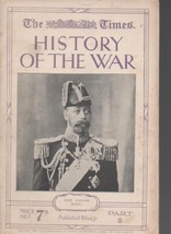 History Of The War Magazine Part 2 Our Sailor King Ls - $4.90