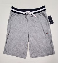 Small Tommy Hilfiger SLEEPWEAR Gray Heather SOFT Ribbed Sleep 10&quot; Shorts... - £22.59 GBP