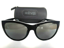 New Polarized REVO RE103811 54mm Black Mirrored Women&#39;s Sunglasses  - £134.31 GBP