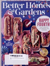 Better Homes &amp; Gardens July 2019 Happy Fourth! Easy Ideas To Celebrate Summer! - £15.00 GBP