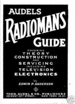 Audel&#39;s Radioman&#39;s Guide (Edwin P. Anderson) 1945 - INSTANT Download - £2.31 GBP