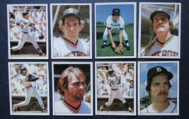 1981 Topps Album Stickers Detroit Tigers Team Set of 8 Baseball Cards - £6.27 GBP