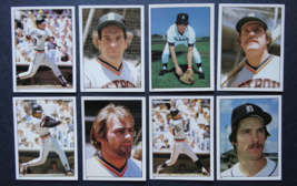 1981 Topps Album Stickers Detroit Tigers Team Set of 8 Baseball Cards - £6.02 GBP