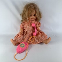 Mattel Hi Dottie Doll with Phone Not Working w/Damage 1971 Mexico - £75.91 GBP