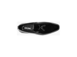 Stacy Adams Phoenix Tassel Slip On Tuxido Shoes Black Patent Leather 21011-004 image 5