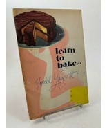 1947 Learn to Bake You&#39;ll Love It General Food Cookbook Recipe Booklet I... - $10.72 CAD