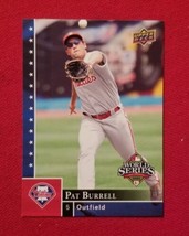 2008 UD World Series Champions Pat Burrell Philadelphia Phillies Box Set #PP-5 - £1.42 GBP