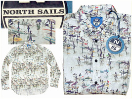 North Sails Men&#39;s Shirt M Us / L Europe NS01 T1P - £32.89 GBP
