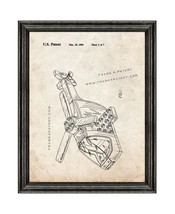Lego Toy Helicopter Patent Print Old Look with Black Wood Frame - £19.77 GBP+