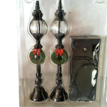 New in Package Mini Battery Operated Lamps Home Accents Holiday Village   - $12.00