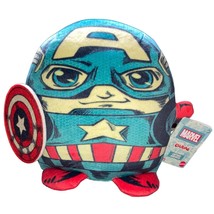 Marvel Retro Reimagined Captain America Plush 7&quot; - £14.76 GBP
