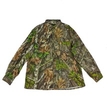 Mossy Oak Men&#39;s Xl Obsession Nwtf Turkey Hunting Camo Button Shirt, Vented L/S - £19.68 GBP