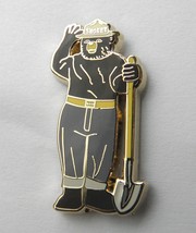 Smokey The Bear Forestry Fire Protection Lapel Pin Badge 1 Inch - £4.44 GBP
