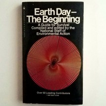 Paperback Book Earth Day The Beginning Environmental Action 1970 Bantam Vintage