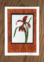 Floral Print No.3 Greeting Card - £6.39 GBP