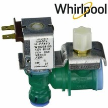 Whirlpool Water Inlet Valve KSC24C8EYY02 KSF26C4XYB03 KSF26C7XYY04 MFW20... - $38.49
