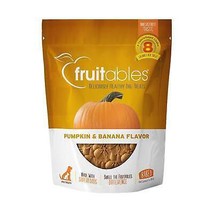 Fruitables Crunchy Baked Dog Treats Pumpkin Banana 1ea/7 oz - £6.29 GBP