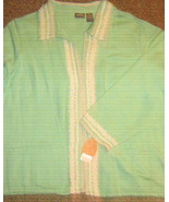 NWTS * NORTON MCNAUGHTON * Womens sz 2X 18W-20W classic green Blazer Jacket - £14.82 GBP