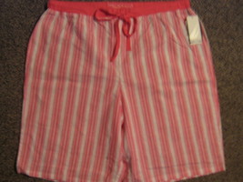 NWTS * NAUTICA * Womens sz SMALL logo cotton pajama SHORTS - $9.60