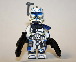 Building Block Captain Rex Clone Wars Cartoon Star Wars Minifigure Custom Toys - £4.70 GBP