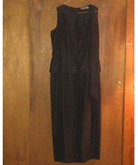 MARK SHALE * Womens sz 12 sexy dark gray full length formal party gown D... - $66.89 CAD