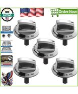 Easy Install Laser Engraved Stove Knobs - Compatible with Frigidaire 5 Pack - $67.13 CAD