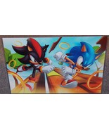 Sonic The Hedgehog vs Shadow Glossy Print In Hard Plastic Sleeve - £19.74 GBP