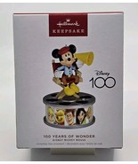 2023 Hallmark Disney Mickey Mouse 100 Years of Wonder Ornament New Retired - €16,09 EUR