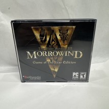 The Elder Scrolls 3 III Morrowind Game of the Year PC 4 Discs Bethesda Softworks - $17.86