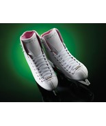 Riedell 114 Pearl Ladies White Skates Size 6 Med - $2,483.54 MXN