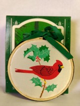 Hallmark Ornament 1986 - Gratitude - Satin and Wood Ornament - £11.72 GBP