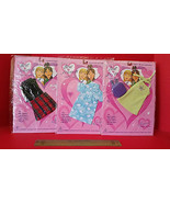 Toy Gift Doll Clothes 3 Sets 13&quot; Dollie Prep School Outfit Purse Nightgo... - £7.42 GBP