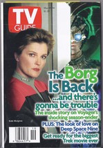 Star Trek&#39;s Kate Mulgrew In The Borg Is Back Tv Guide May 1997  - £4.67 GBP