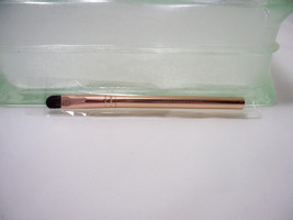 BareMinerals Escentuals Tapered Shadow Brush Shiny Rose Gold handle NIP  - £12.24 GBP