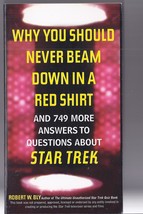 Star Trek: Why You Should Never Beam Down In A Red Shirt Questions Book P/Back - £7.95 GBP