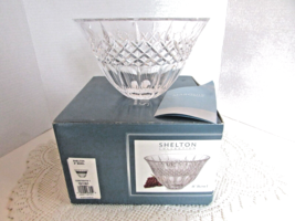 Waterford Crystal Marquis Shelton Collection 8&quot; Round Bowl Boxed Signed ... - $496.49 MXN