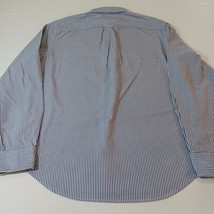 American Eagle Outfitters Classic Fit Men's Blue & White Stripes Shirt Sz Medium image 2