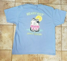 Beaufort SC South Carolina Size XL TShirt Tee Shirt Lemonade Mason Jar - $5.94