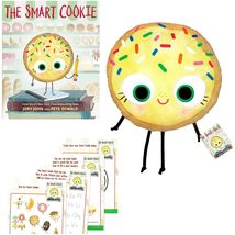 The Smart Cookie Gift Set with Hardcover by Jory John &amp; Pete Oswald (The Food Gr - £33.56 GBP