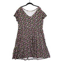 Liberty Love Women&#39;s 2XL V-Neck Flowy Floral Cap Sleeve Dress Cottagecor... - $380.15 MXN