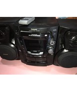 Panasonic SA-AK100 with two speakers and remote - $554.28