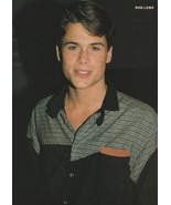 Rob Lowe Jack Wagner teen magazine pinup clipping Teen Machine vintage p... - $6.80 CAD
