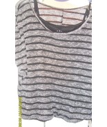 MUDD Top Blouse Shirt Ladies Jr.&#39;s Sz. M - Layered Knit Top Over Cami-  - $183.79 MXN
