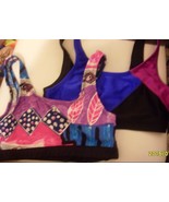 BATHING SUIT TOPS SWIMWEAR ATHLETIC WORK OUT TOPS (TWO) MIDRIFF TOPS VTG... - $169.16 MXN