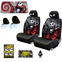 For Ford Car Seat Cover Jack Skellington Nightmare Before Christmas Ghostly - $117.80