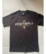 Purdue Football Champion Shirt Black Size Medium Mens NCAA Short Sleeve - £14.98 GBP