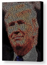 Donald Trump Incredible Presidents Mosaic Framed Print Limited Edition w/COA - £15.33 GBP