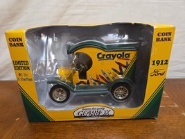 Crayola 1912 Ford Delivery Car Coin Bank Die Cast #1 Gearbox Collector&#39;s... - $19.95